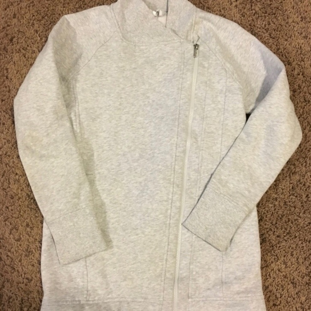 Lululemon Gray Zip-up Sweatshirt/Jacket
